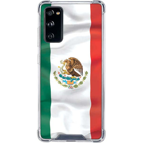 Mexico Flag Galaxy S20 FE Clear Case
